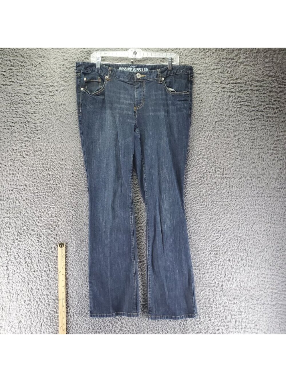 Mossimo Jeans Womens Size 17R Blue Bootcut Stretch Denim Fit 6